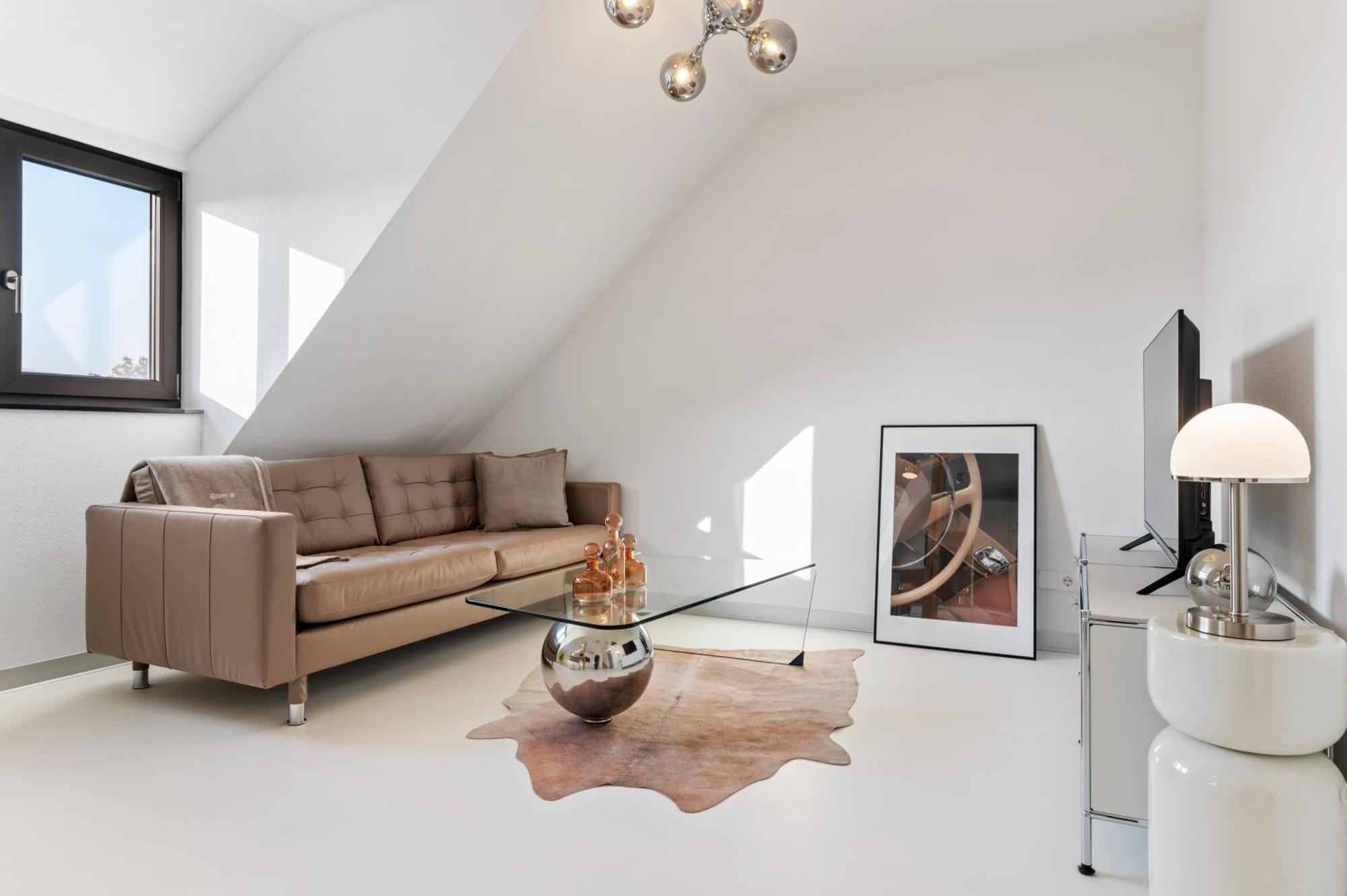 Stuttgart Lux Living - Stilvolles Wohnen Im Zentrum Oda fotoğraf